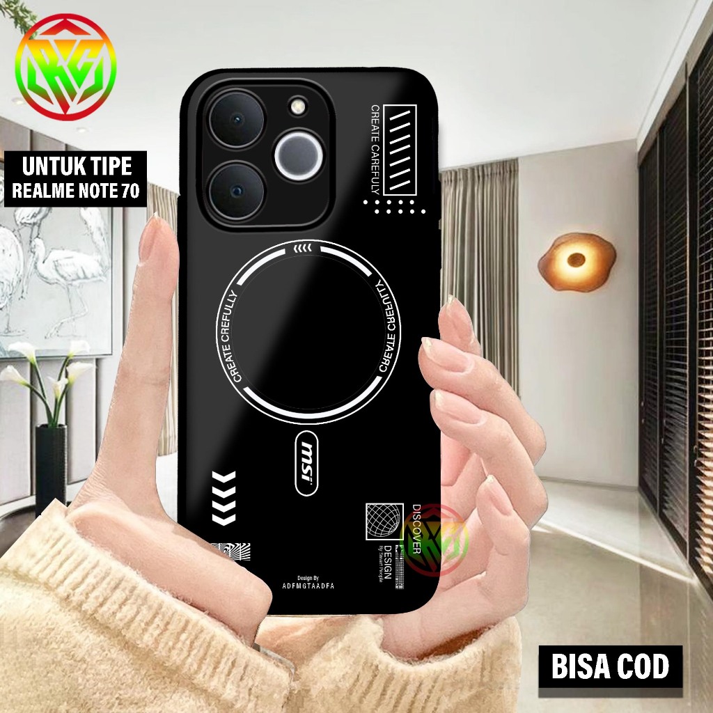 เคส HP Realme Note 70 - Last Motif Softcase Shiny New Case Glossy Realme Note 70 Phone Case [Mgsf2 M