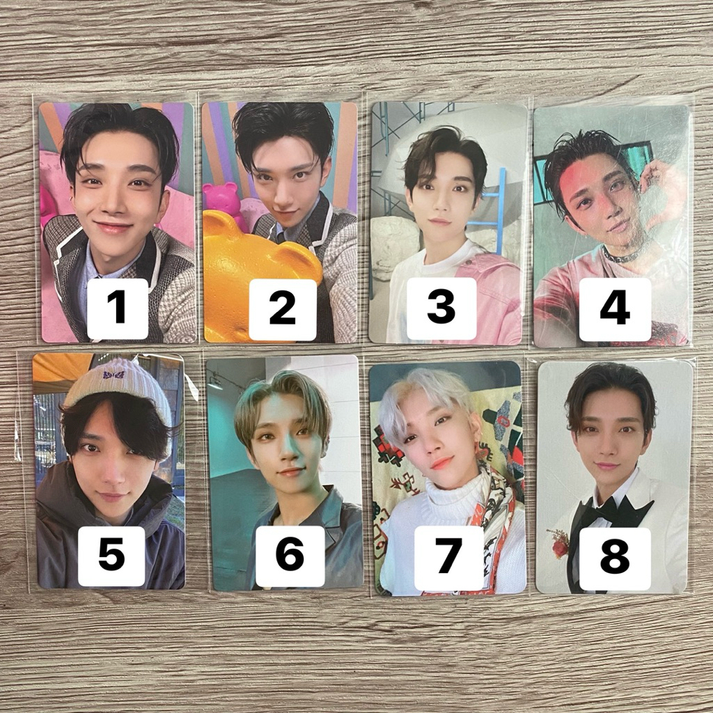 [REPRICE] SEVENTEEN JOSHUA PHOTOCARD อย่างเป็นทางการ svt pc scoups choi seungcheol kkuma chem chemon