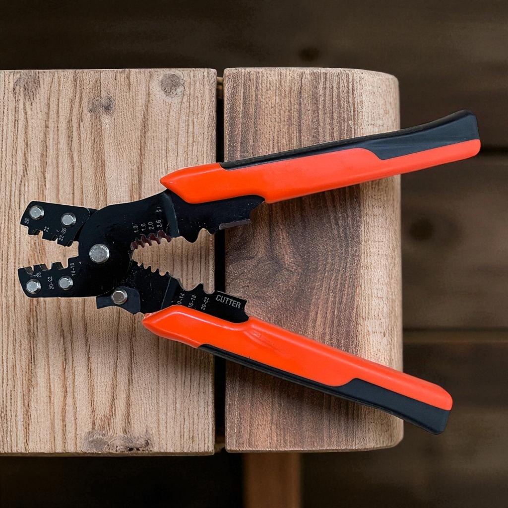 OBUN คีมปอกสายไฟไฟฟ้ามัลติฟังก์ชั่น - LJP-6629 - สีส้ม