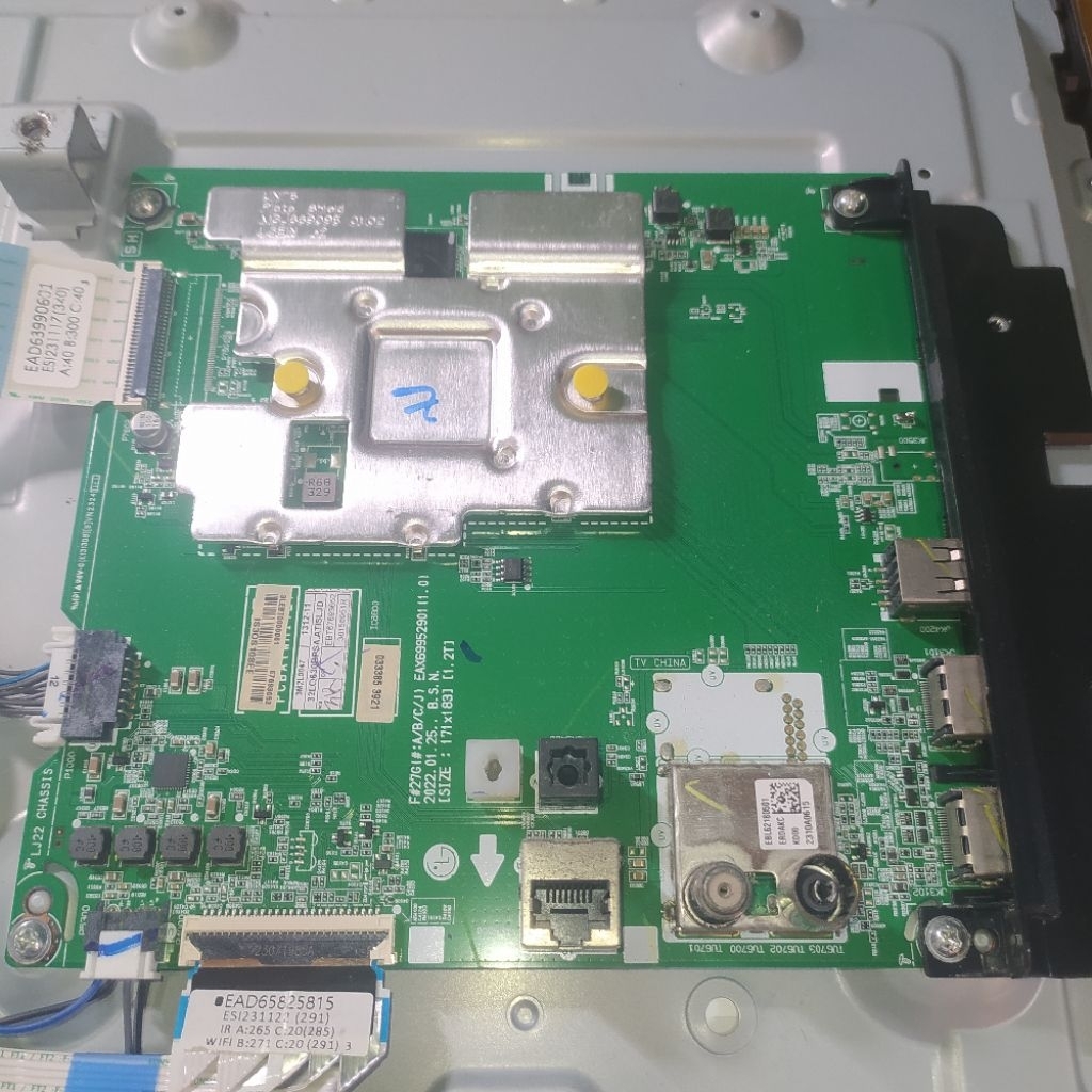 บอร์ดหลัก LG 32lq630bpsa และ LG 32lq630bpsa PSU ปกติ