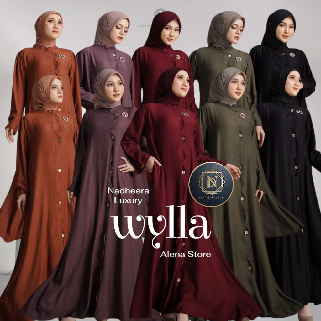 Ready ชุดเดรส Wylla nadheera หรูหรา