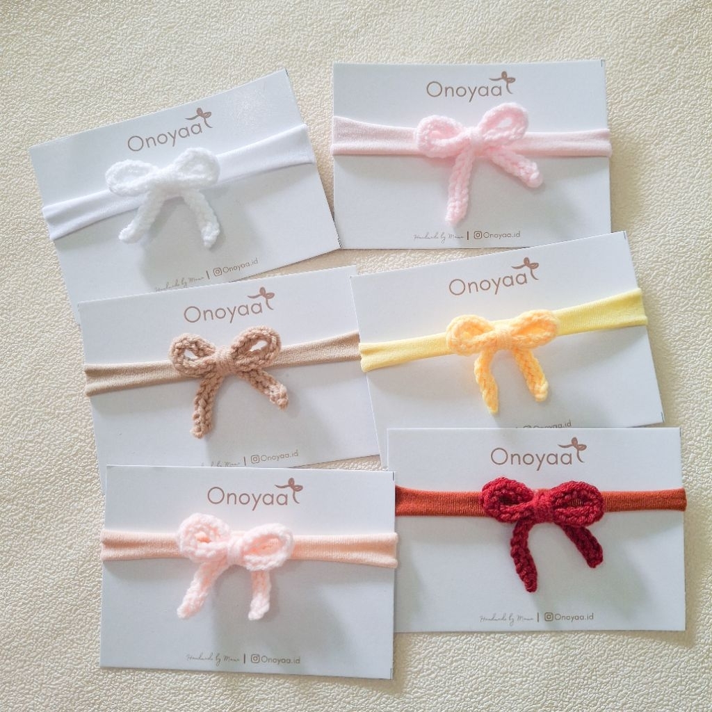 Onoyaa.id | ที่คาดผมเด็ก Coquette Knit - coquette