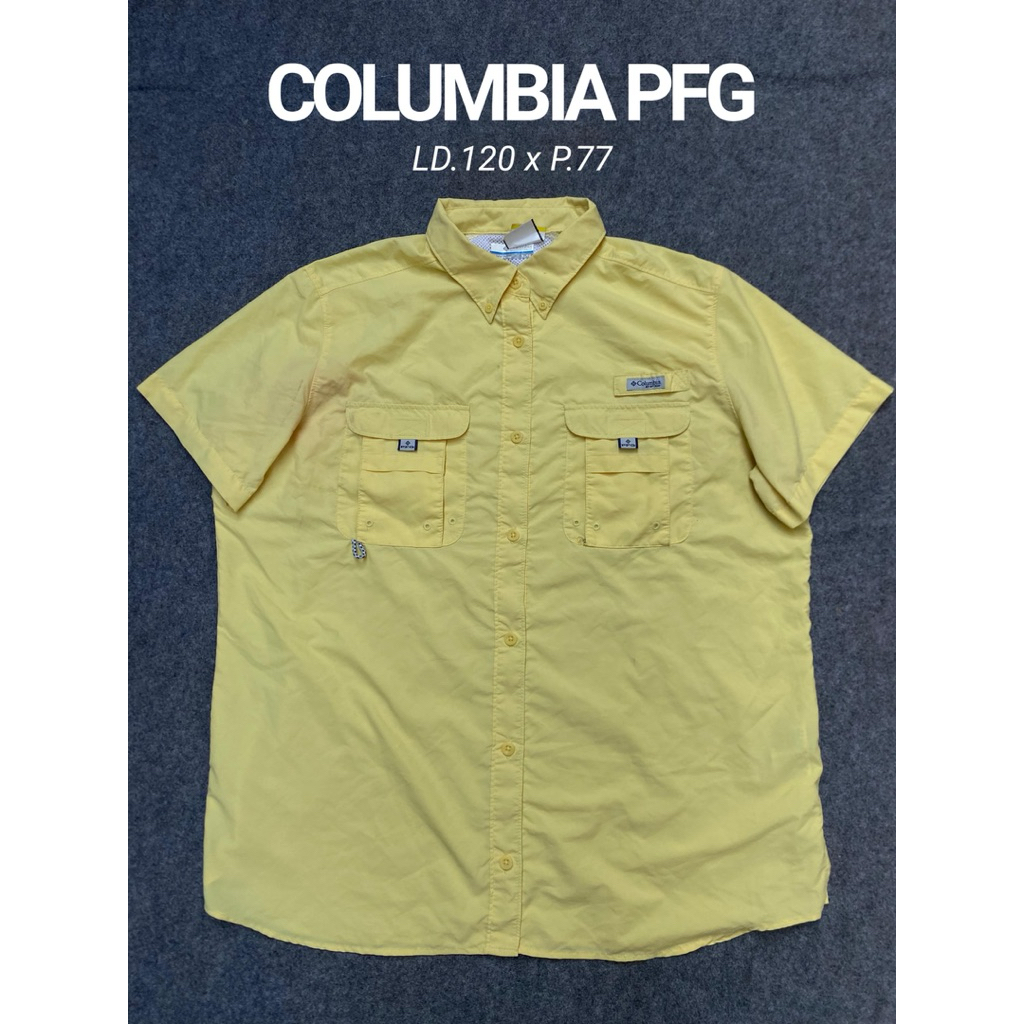 KEMEJA COLUMBIA PFG PRELOVED เสื้อกลางแจ้ง
