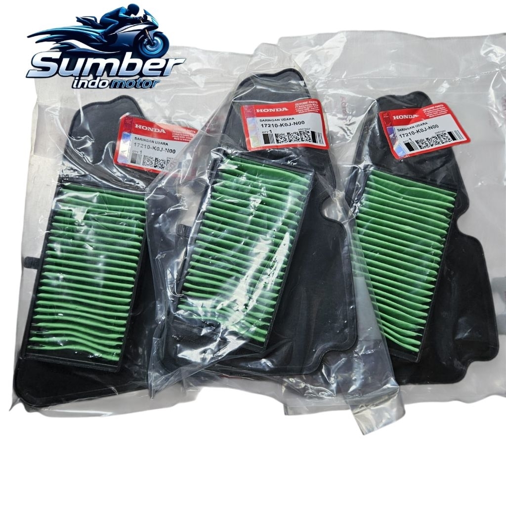 WHOLESALE 3 ชิ้น กรองอากาศ/กรองอากาศ Honda GENIO K0J Beat Beat Street 2022 Scoopy 2021
