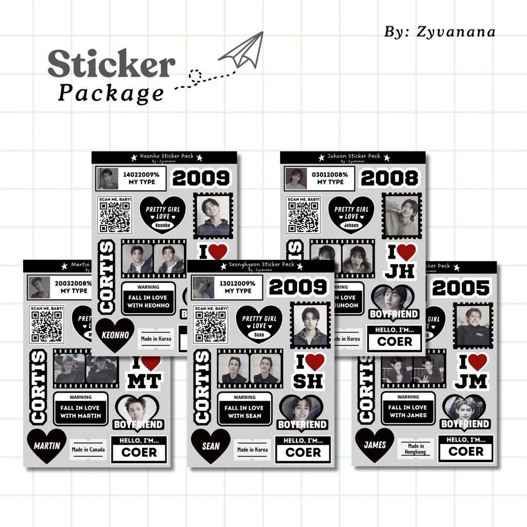 CORTIS STICKER PACK !!️READ DESCRIPTION!!️