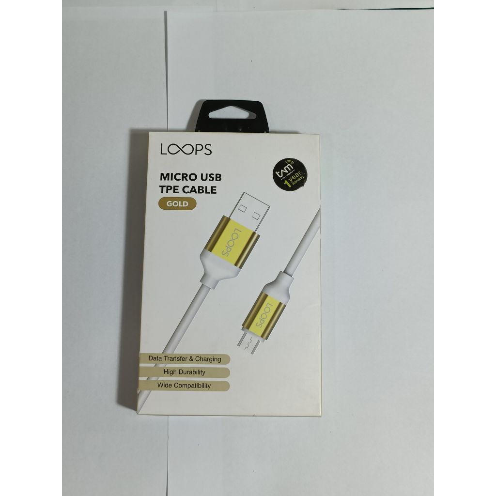 LOOPS สาย MICRO USB TPE