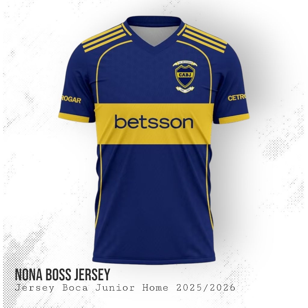 เสื้อแข่ง BOCA JUNIOR HOME 2025