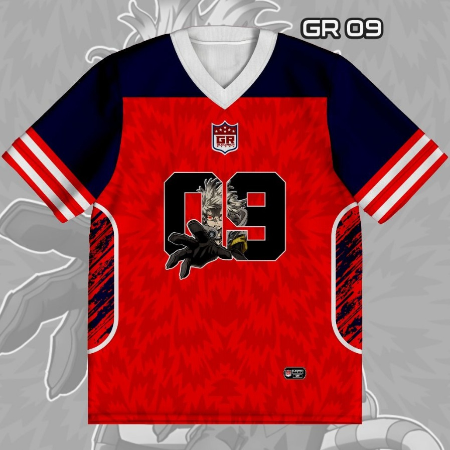 Great Explosion Hero Stylel Anime Edition GR-09 Oversize Jersey