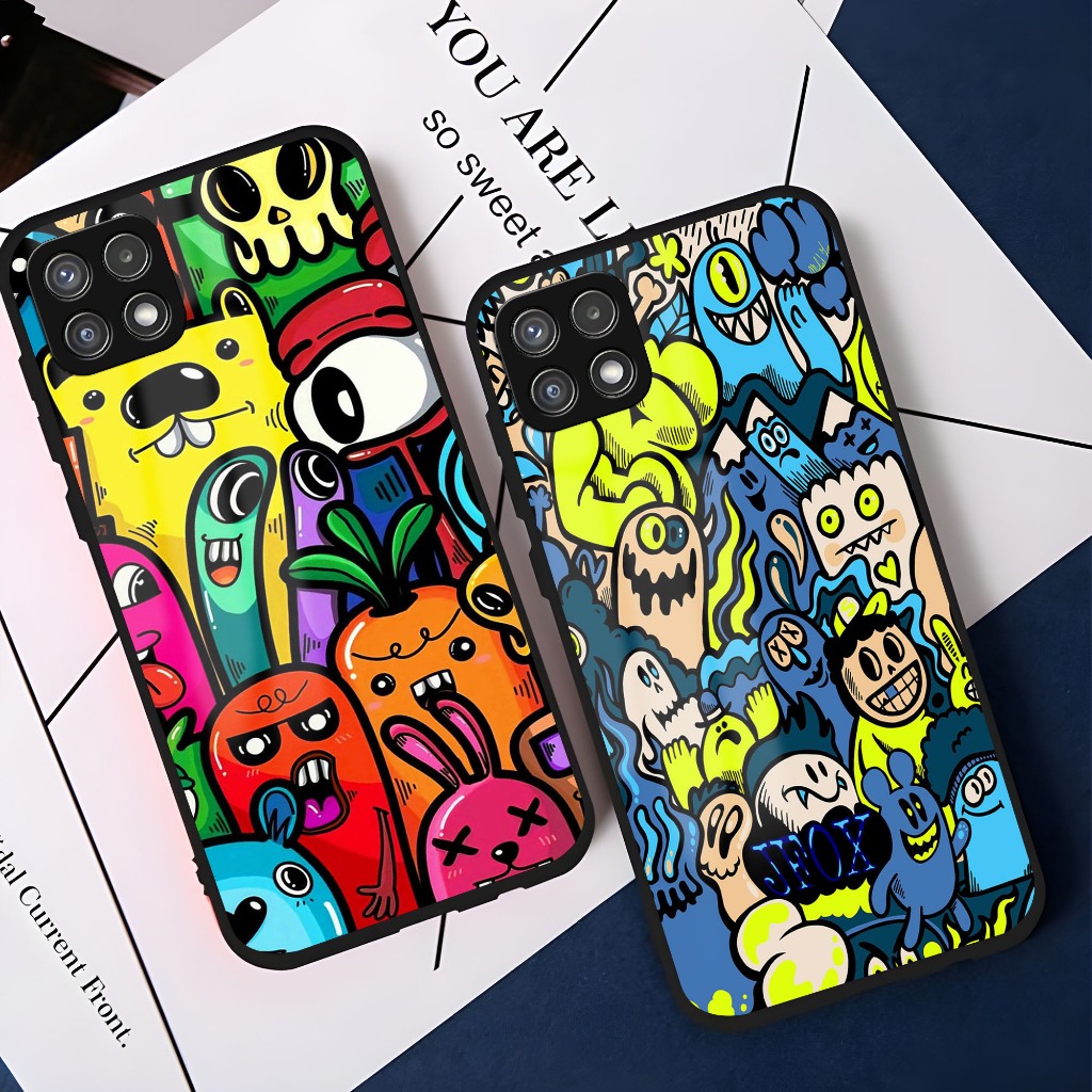 [Motif KK NO.25]Case Samsung A22 5g - N1 Case - Samsung A22 5g - Silicon Hp - Fashion Case - เคสกันก