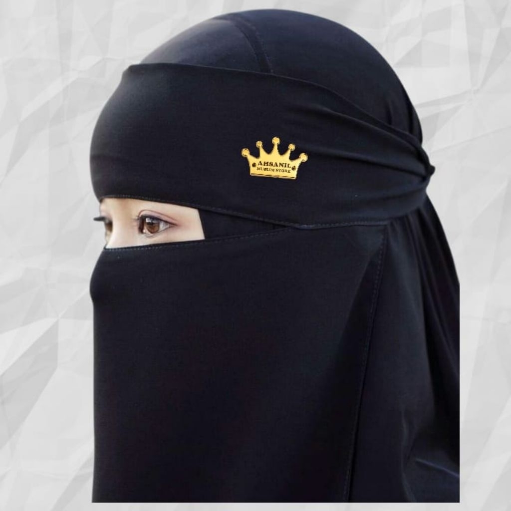 AISYAH BANDANA VEIL CROWN BANDANA VEIL CROWN VEIL