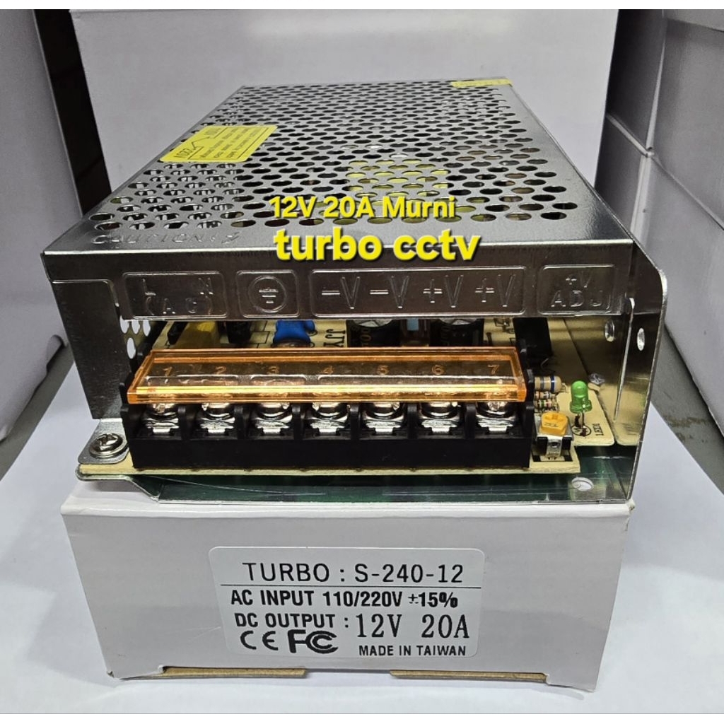 แหล่งจ่ายไฟหมุน 12V 20A หม้อแปลงไฟฟ้า 12v20a