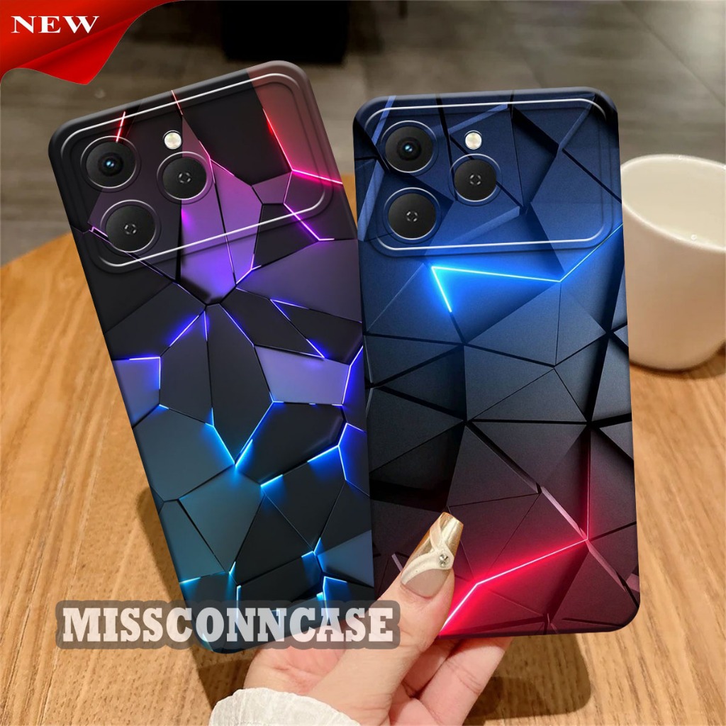 เคสโทรศัพท์ HP Tecno Spark 40 - เคส Tecno Spark 40 - เคสโทรศัพท์ล่าสุด 2025 - Cool Abstract Motif So