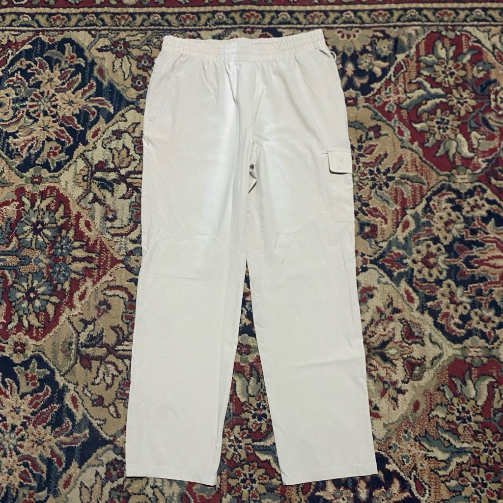 Nepa Isenberg ไนลอน Cargo กางเกงสีกากี Size L W38-41 P93 LPaha24 OL18 รอบเอว 76-82 ซม. ยาว 93 ซม. ต้