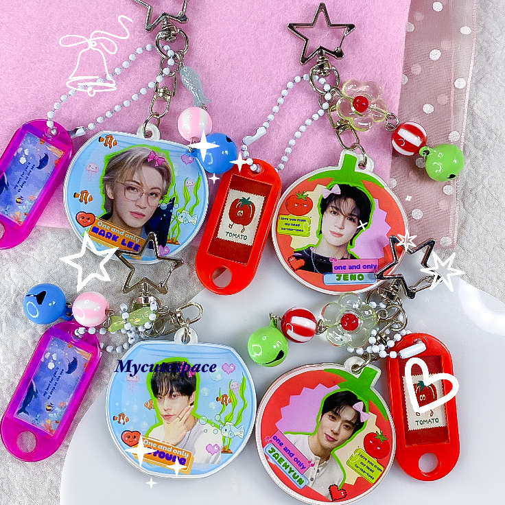 NCT ACRYLIC TOMATO KEYCHAIN / TOMATO KEYCHAIN NCT 127/NCT DREAM