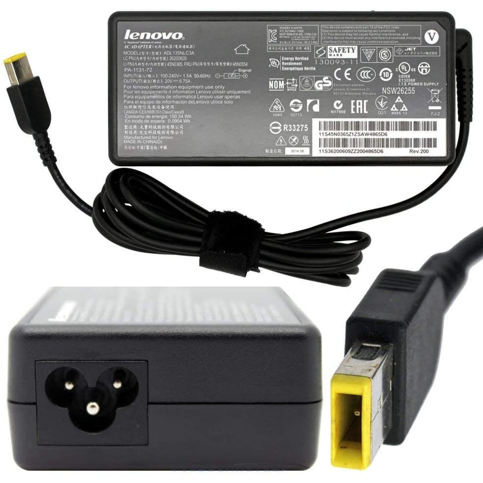Lenovo AIO 300/AIO 510/AIO 700 20V 6.75A 135W อะแดปเตอร์ USB PIN ADL135NLC3A