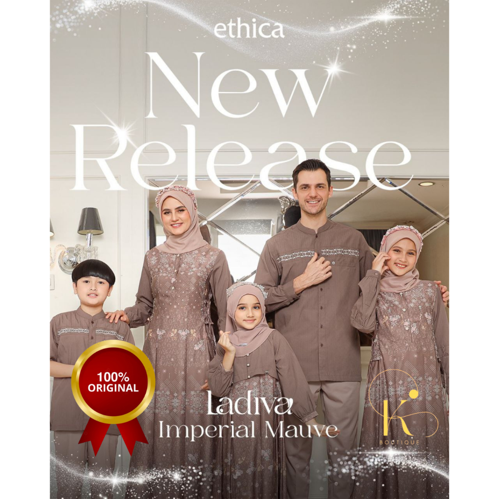Ethica Lauren Imperial Mauve Family Srimbit Dress