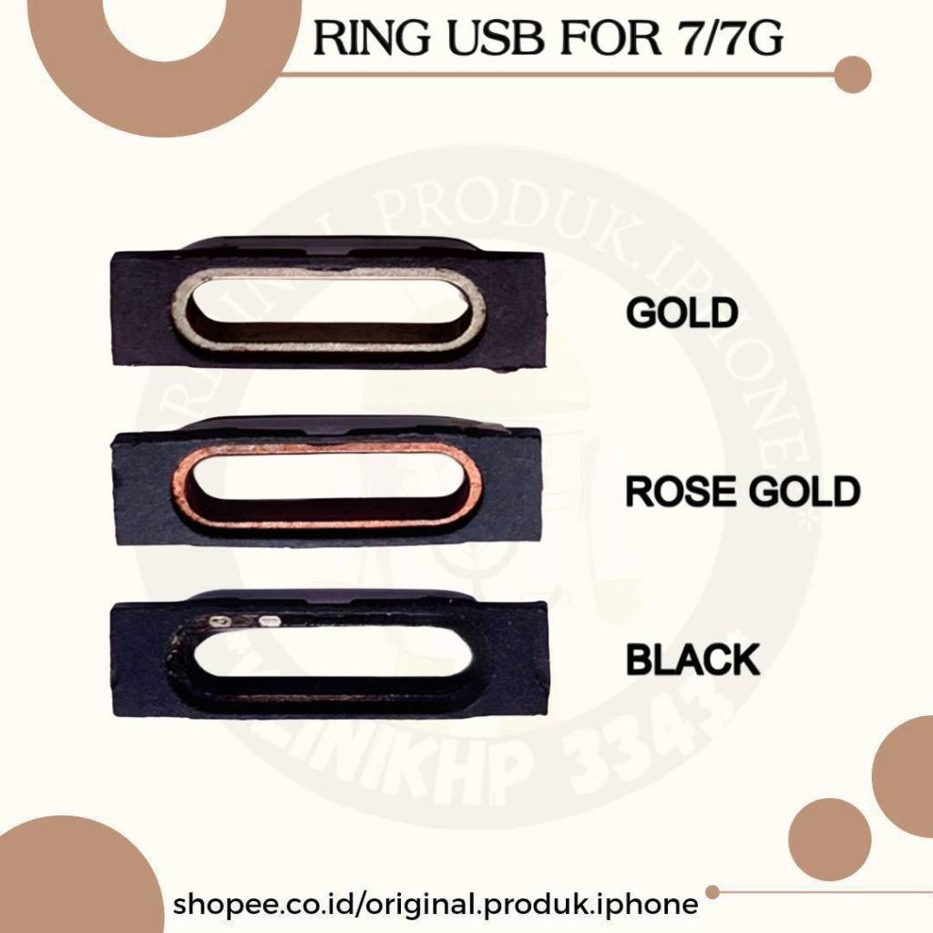 USB RING 7/7G USB CONNECTOR RING CASE PROTECTOR สําหรับพอร์ตสายเคเบิล USB