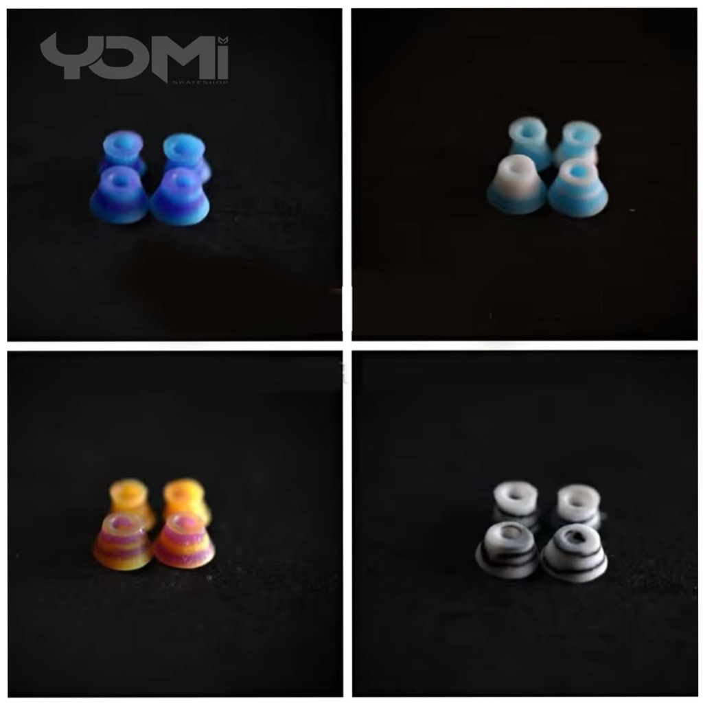 YOMI Fingerboard Bushing Swirls Series Soft 78A สีสุ่ม