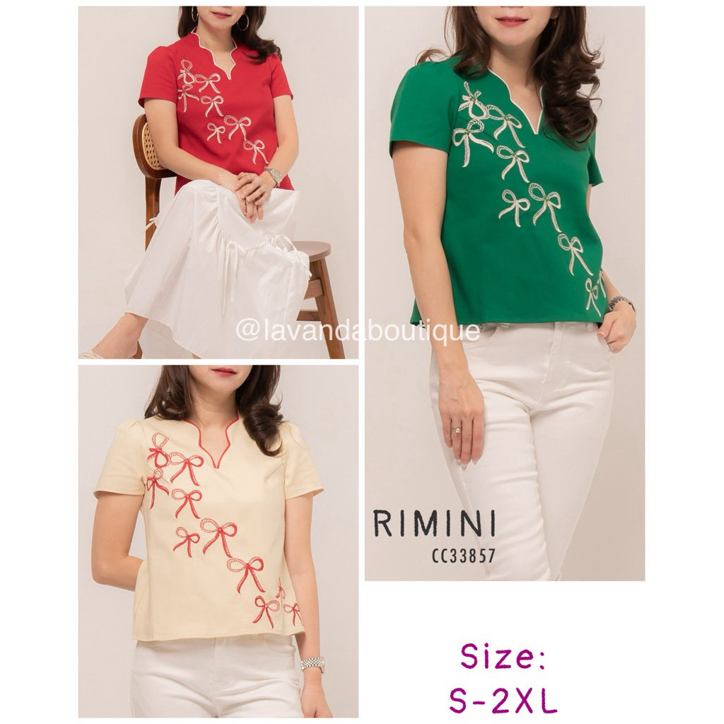 Rimini Ribbon Top 33857