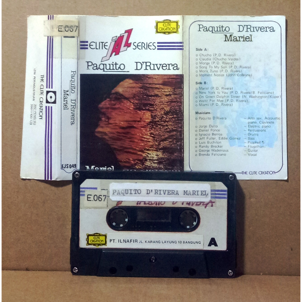 PAQUITO D RIVERA - MARIEL - เทปคาสเซ็ต