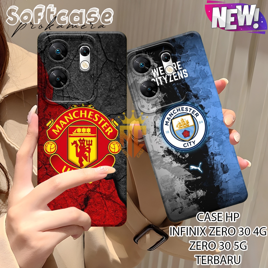 HP Infinix Zero 30 4g Softcase - เคส Infinix Zero 30 5g - เคสแฟชั่นพร้อมสโมสรฟุตบอล [INZ23]