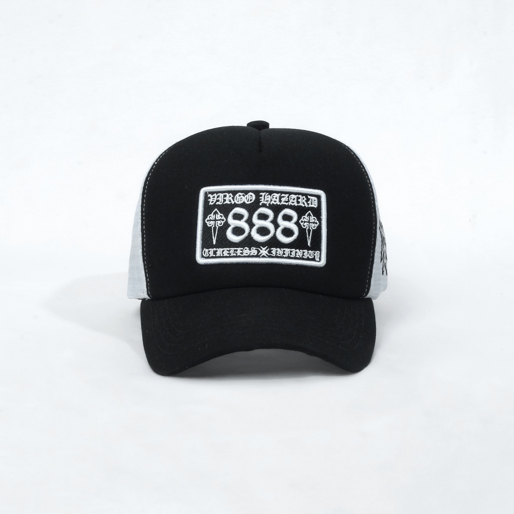 หมวก Virgo Hazard Trucker 8 Infinity Black