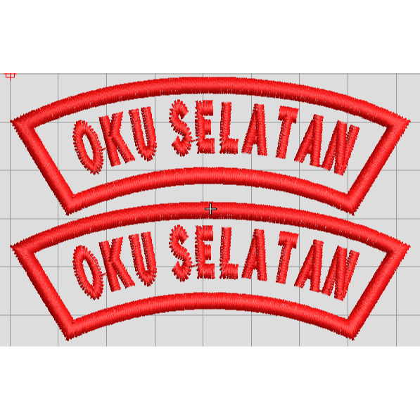 SOUTH SUMATRA EMBROIDERY KWARTIR BRANCHES SOUTH SUMATRA