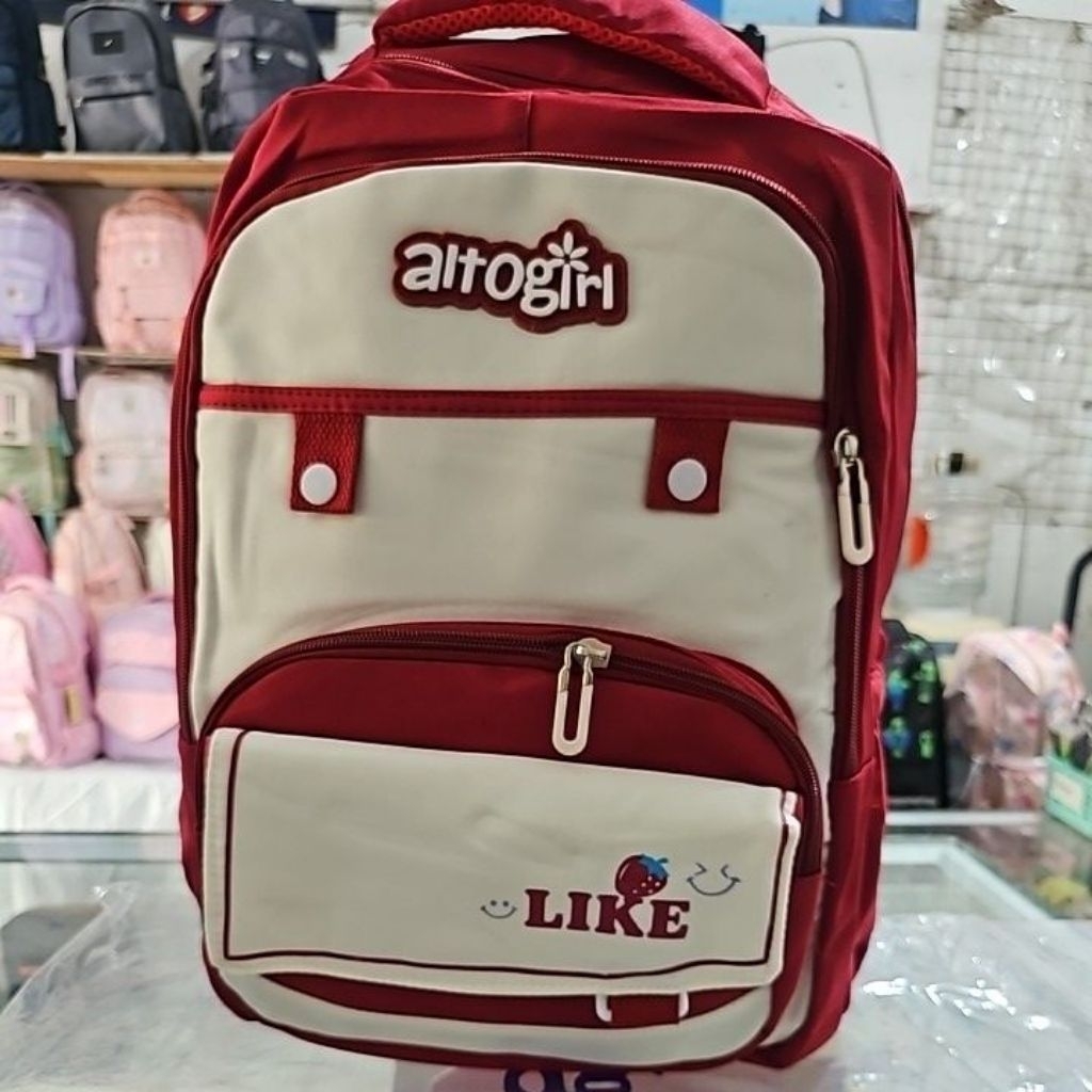 MERAH ALTOGIRL 75111 RED GIRLS BACKPACK