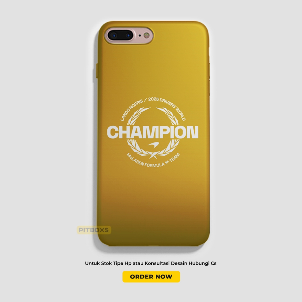 เคสสั่งทํา F1 Lord Norris World Champion Edition - PITBOXS