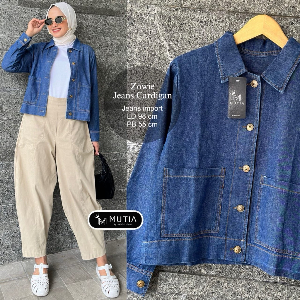 Zowie Jeans Jacket / Lunar / Daile Jeans Jacket โดย Muraya