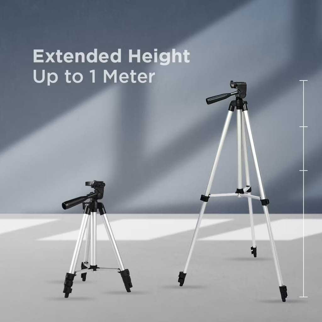 TRIPOD 3110 - TRIPOD 1 เมตร + ที่วาง U สําหรับช่างถ่ายภาพ