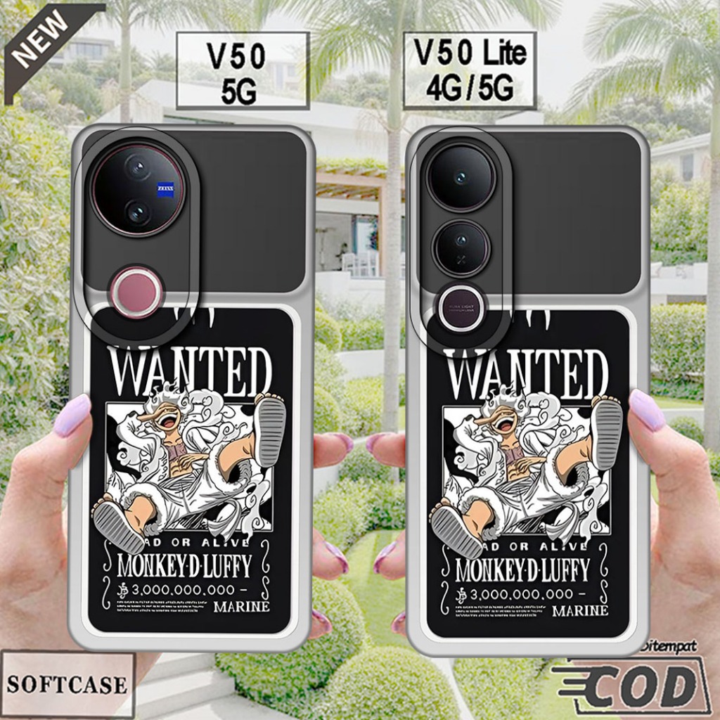 เคส VIVO V50 5G 2025 - เคส VIVO V50 LITE 4G / 5G 2025 _ เคสซิลิโคนสีดํายืดหยุ่น