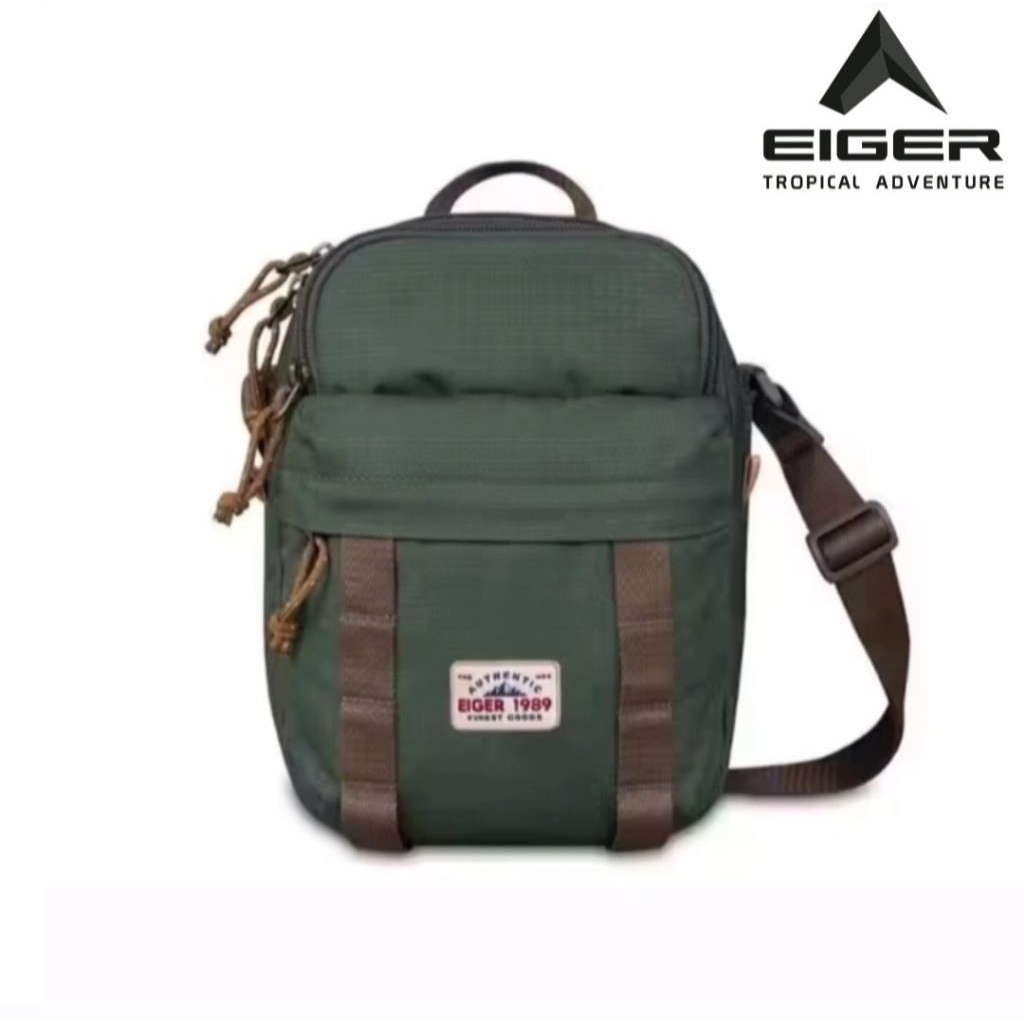 EIGER1989 SEAWAY POUCH 2.0 1A [ต้นฉบับ] กระเป๋าสะพายข้าง. กระเป๋าเดินทาง. ไม่จํากัดเพศ