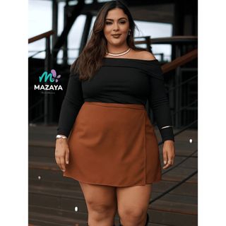 ( ROKCEL BANGKOK BB 75-100 KG  ) Rok Celana Pendek Wanita Premium By.mazaya