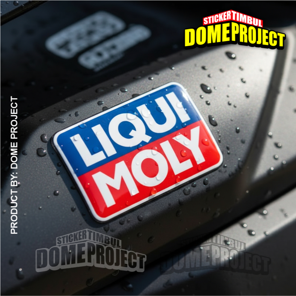 Liqui Moly สติกเกอร์นูนสัญลักษณ์กันน้ําแบบยืดหยุ่น