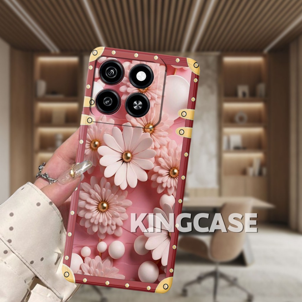 เคส ZTE Blade A35 - ZTE Blade A55 เคสแฟชั่น Softcase Macaron ปกป้องกล้อง Kesing Hp Casing Hp protect