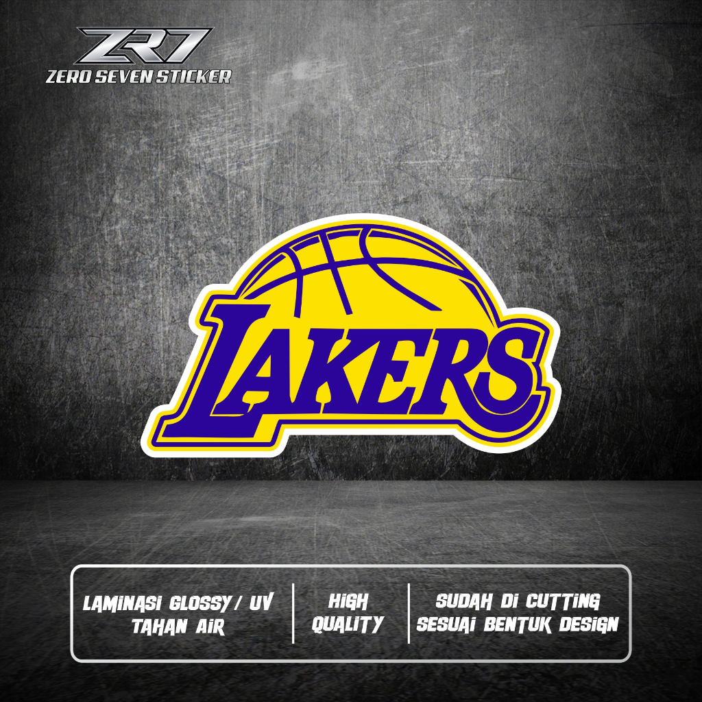 สติ๊กเกอร์ LAKERS / สติ๊กเกอร์มอเตอร์ไซค์ / สติ๊กเกอร์ VIRAL / สติ๊กเกอร์หมวกกันน็อค / สติ๊กเกอร์แล็