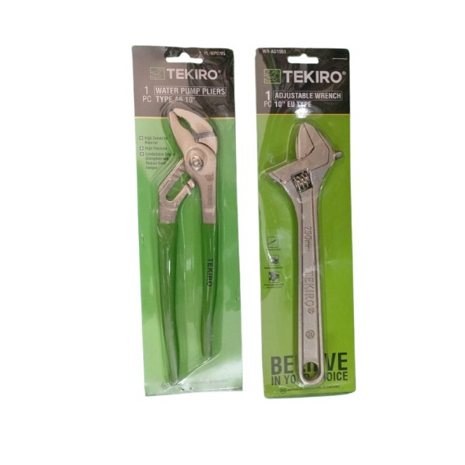 TEKIRO WRENCH 10" & BIRD PLIERS 10" TEKIRO ใหม่