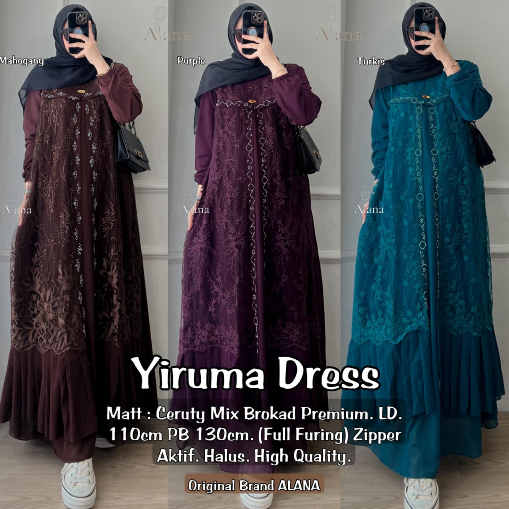 ชุดเดรส Yiruma ory By Alana*DFS