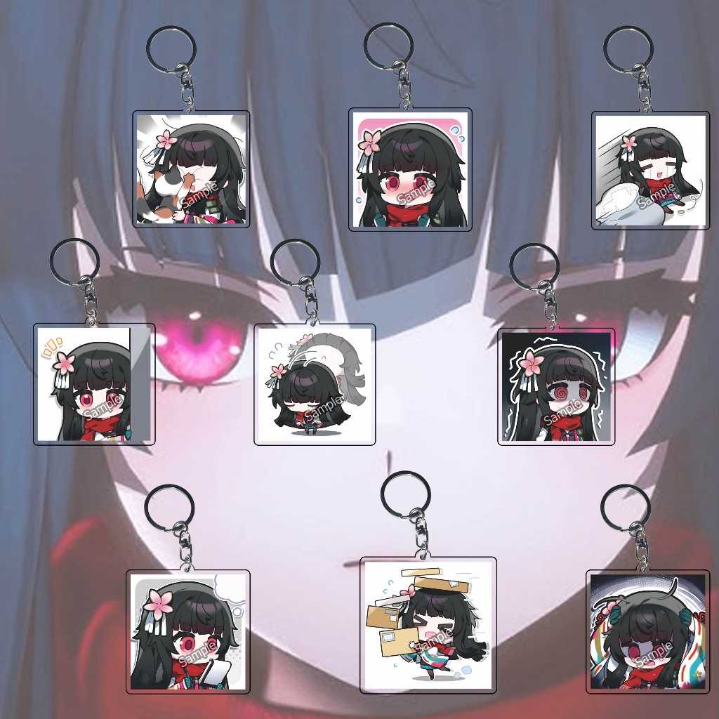 พวงกุญแจ Girls Frontline 2 Exilium Sakura - Key Chain - ของที่ระลึก - พวงกุญแจอนิเมะ