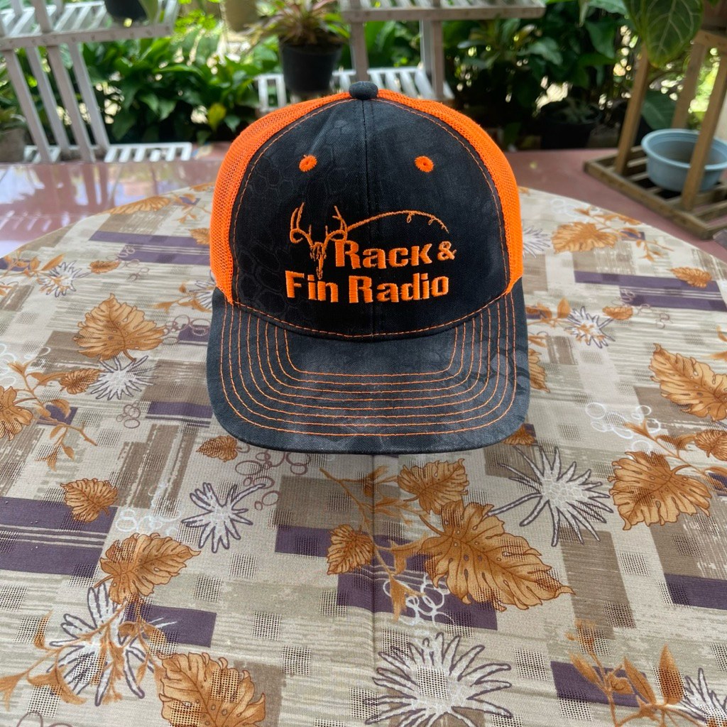 Trucker Cap vtg Rack & Fin Radio