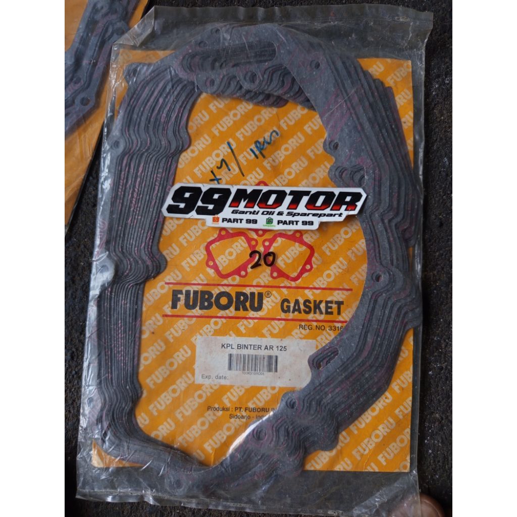 ปะเก็น perpak ปะเก็นคลัทช์บล็อก kawasaki binter AR125 AR 125