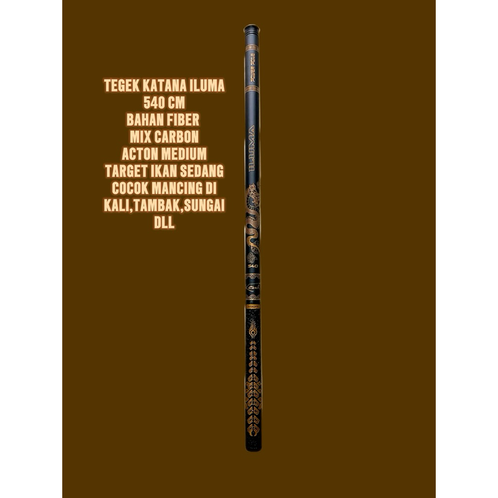 Rod tegek katana iluma 540 cm rod tegek