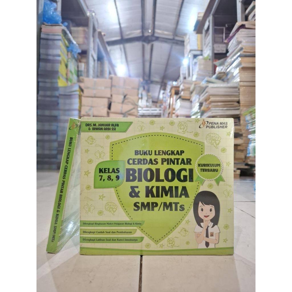 TEXTBOOK / QUESTIONS / COMPLETE SMART BIOLOGY & CHEMISTRY BOOK / SMP / MTS / 7 8 9 / LATEST CURRICUL