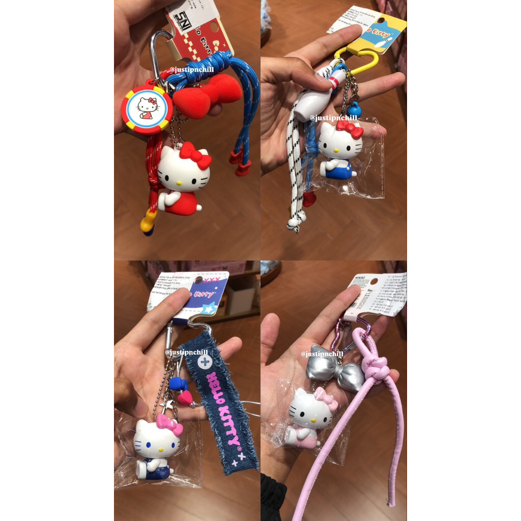 GANTUNGAN Miniso พวงกุญแจ Hello Kitty พวงกุญแจ Hello Kitty