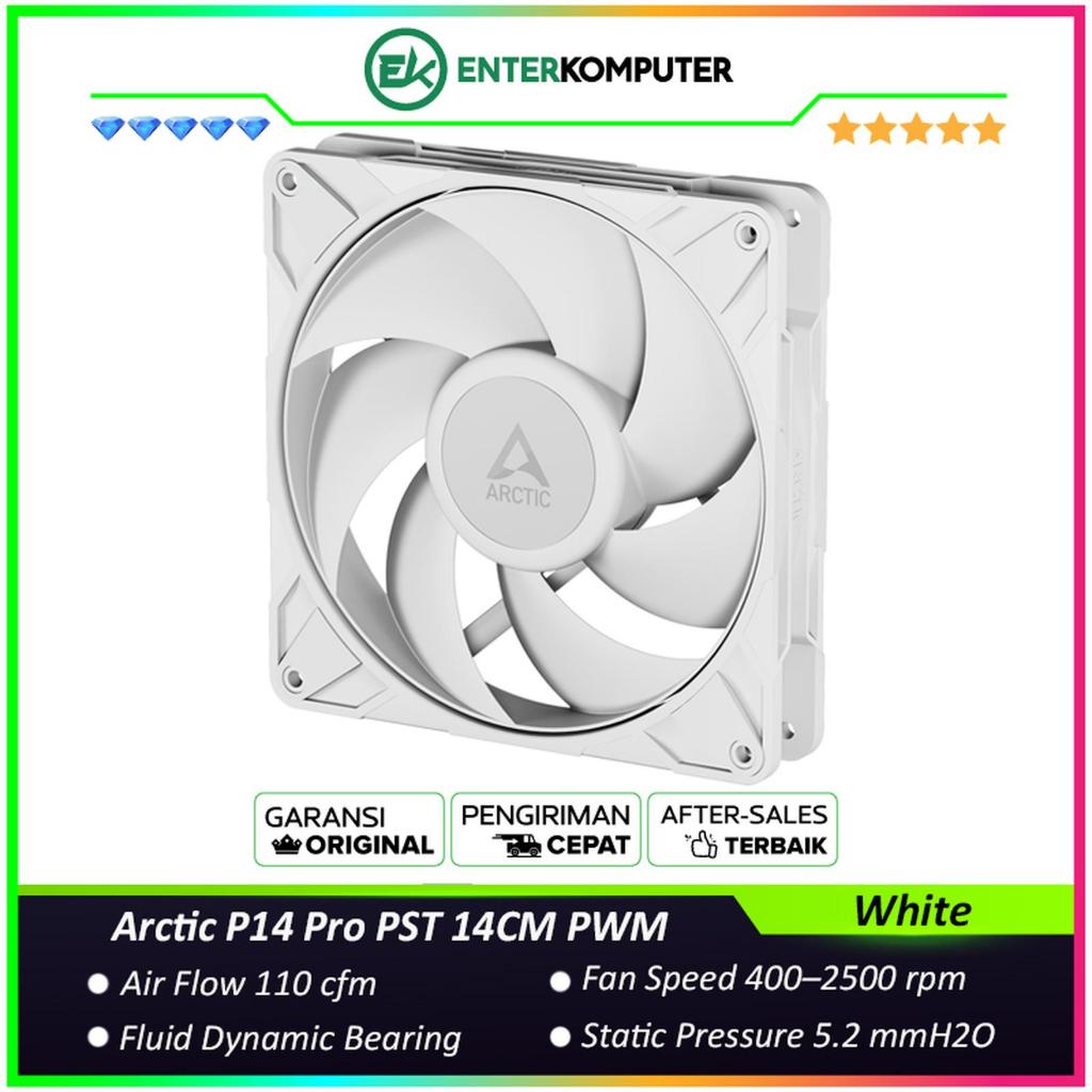 Arctic P14 Pro PST 14CM PWM Case Fan - สีขาว