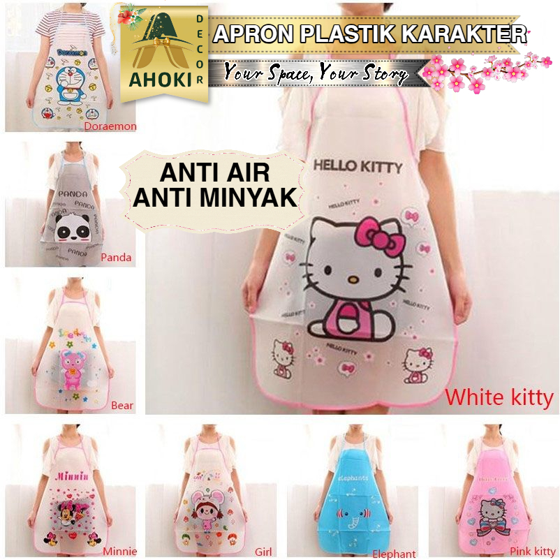 CARTOON APRON WATERPROOF & OILPROOF APRON