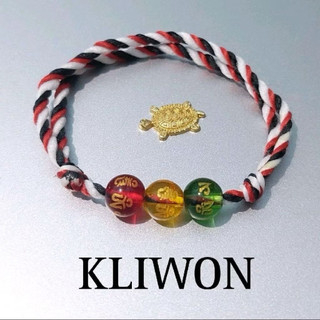 GELANG TRIDATU TIGA KRISTAL AURA REJEKI+FREE KURA KURA REJEKI