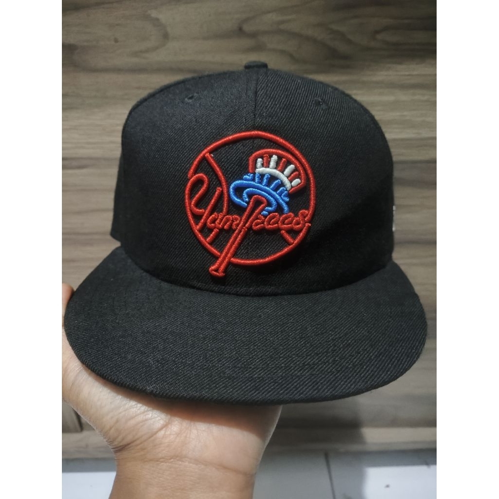 New York Yangkees MLB Hat New Era 100% Wool