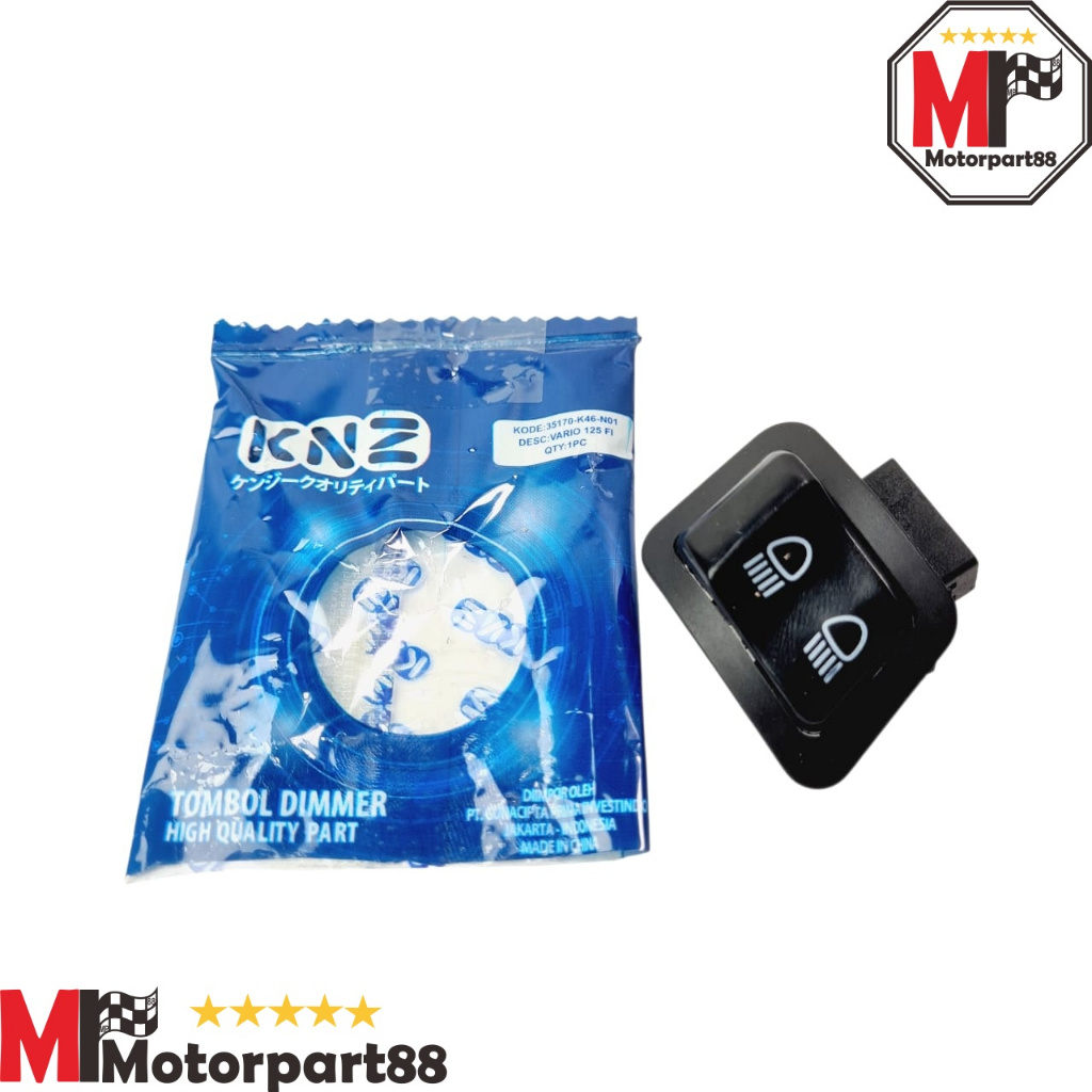 TOMBOL KNZ KNOB DIMMER สวิตช์ปุ่ม VARIO 125 FI KNZ
